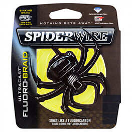 SPIDERWIRE FLUOROBRAID GRREEN 0,20MM - 14,556KG -  270M