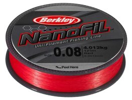 BERKLEY NANOFIL RED 0.2801MM - 20,126KG - 270M 