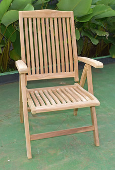 Teak Standenstoel