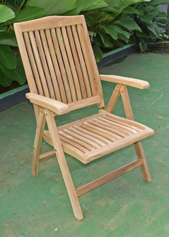 Teak Standenstoel