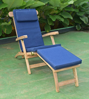 Teak Deckchair Verstelbaar