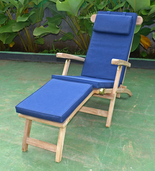 Teak Deckchair Verstelbaar