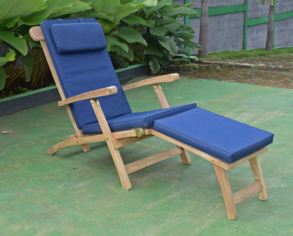 Teak Deckchair Verstelbaar