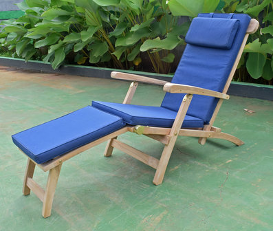 Teak Deckchair Verstelbaar