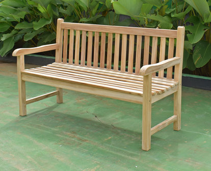 Teak Tuinbank