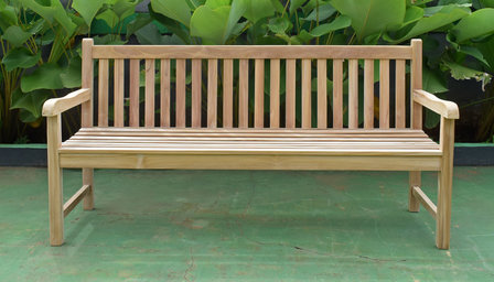 Teak Tuinbank