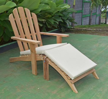 Teak Adirondack Lounge Stoel