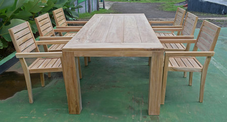 Teak Tuinset