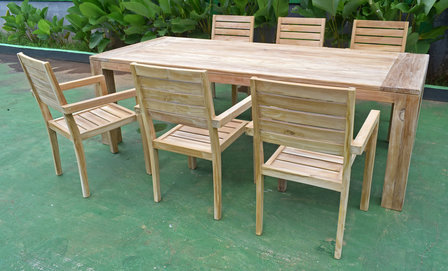 Teak Tuinset