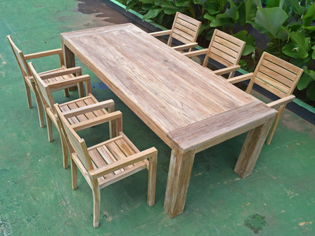 Teak Tuinset