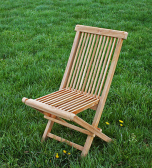 Teak Klapstoel