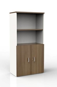 Halfopen Archiefkast Melamine H159 cm