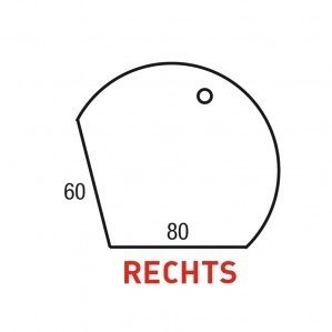 Aanbouwtafel Druppel