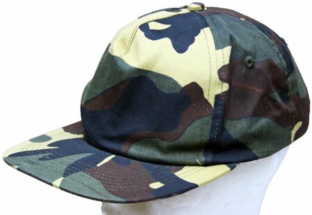 Woodland Camo Cap