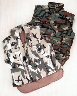 Bodywarmer Vest Camo