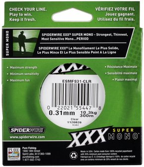 SpiderWire Super Mono XXX Nylon