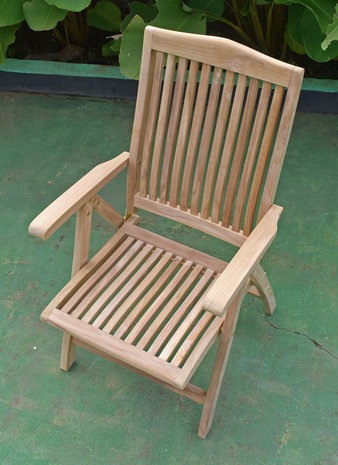 Teak Standenstoel