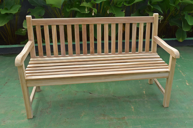 Teak Tuinbank