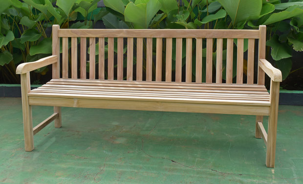 Teak Tuinbank