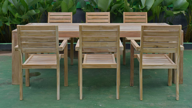 Teak Tuinset