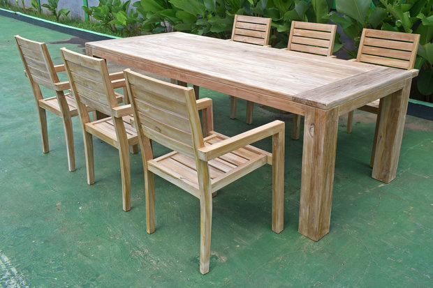 Teak Tuinset