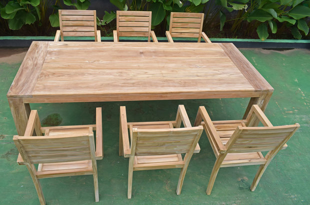 Teak Tuinset