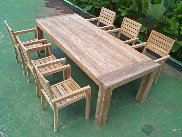 Teak Tuinset