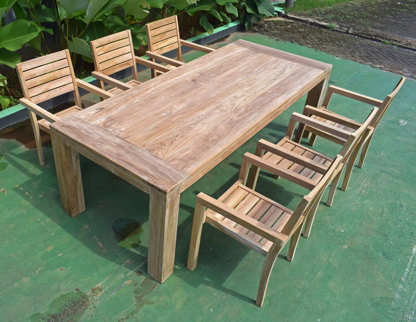 Teak Tuinset