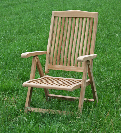 Teak Standenstoel