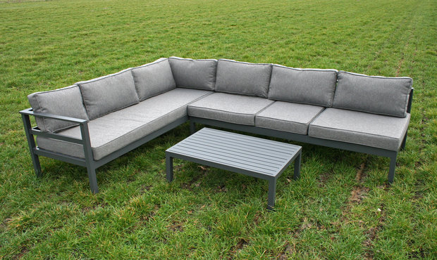 Aluminium Loungeset Verstelbaar