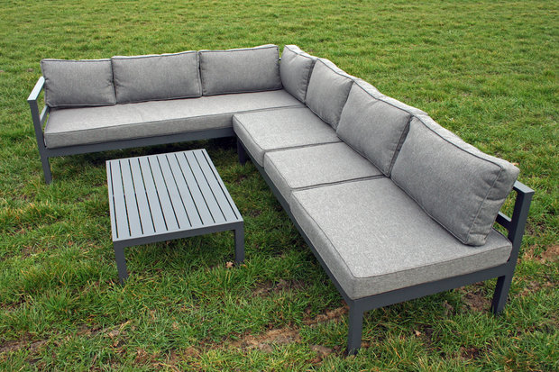 Aluminium Loungeset Verstelbaar