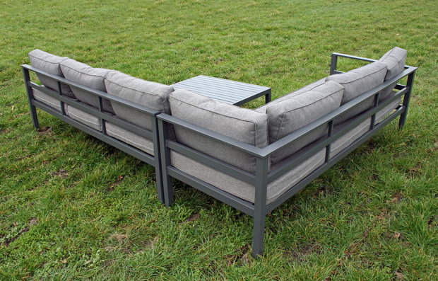 Aluminium Loungeset Verstelbaar