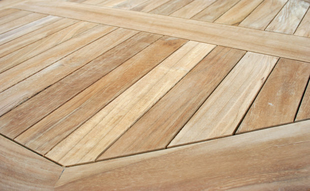 Teak Klaptafel Rond