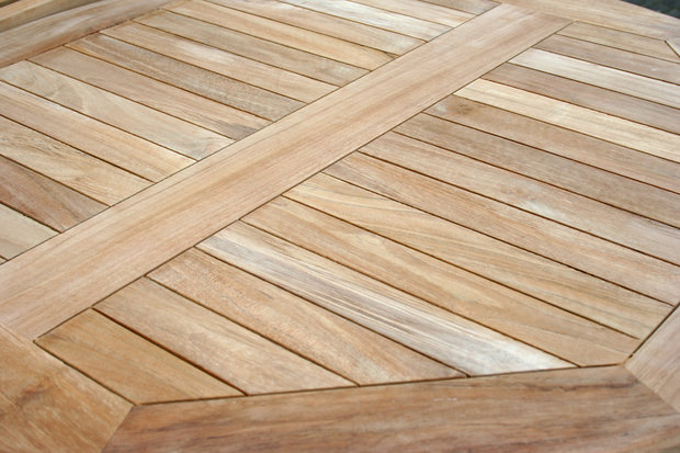 Teak Klaptafel Rond