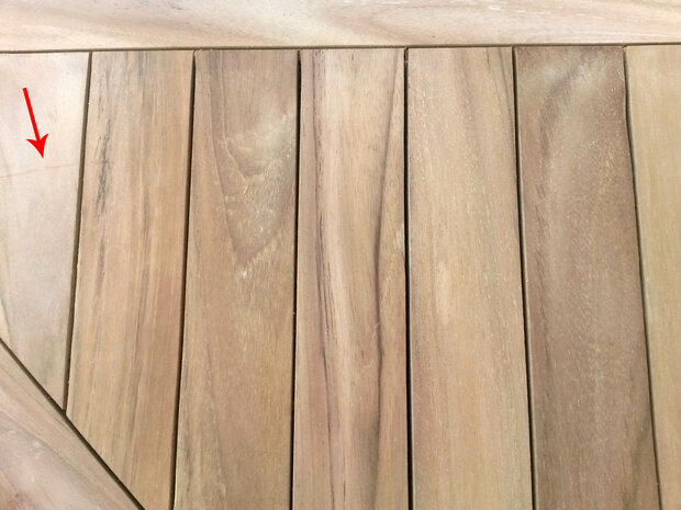 Teak Klaptafel Rond 100cm