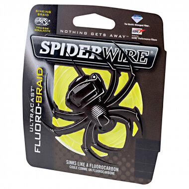 SPIDERWIRE FLUOROBRAID GRREEN 0,20MM - 14,556KG -  270M