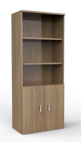 Halfopen Archiefkast Melamine H197 cm