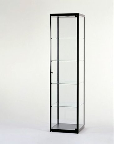 Glazen Vitrinekast H200 x B50 x D50 cm