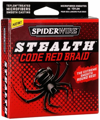 SpiderWire Stealth Code Red Braid
