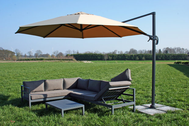 Zweefparasol Rond 3.5m UV50+