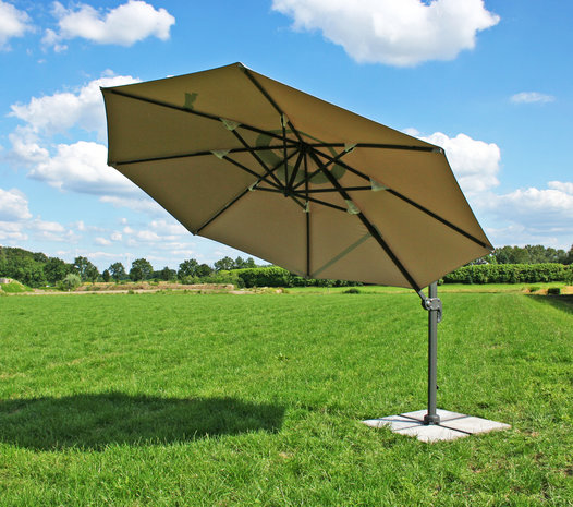 Zweefparasol Rond 3.5m UV50+