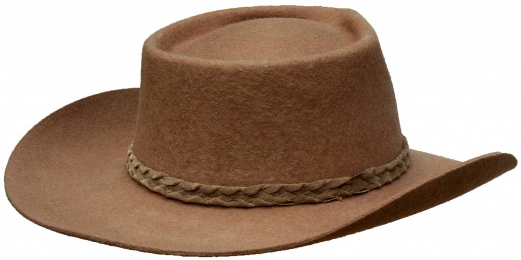 LL Vilten hoed bruin casual uitstraling Accessoires Hoeden Vilten hoeden 