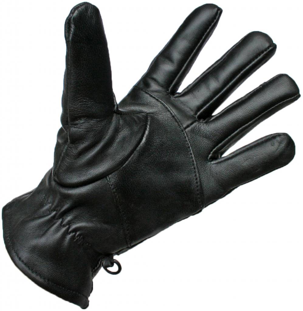 straal Blijven mond Zwarte Leren Handschoenen Heren Dames - PING7 - A-kwaliteit - Hollands  Prijsje