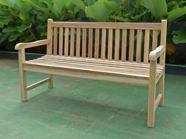 Teak Tuinbank