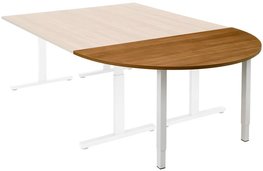 Aanbouwtafel Halfrond Aanbouwtafel Halfrond