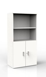 Halfopen Archiefkast Melamine H159 cm Halfopen Archiefkast Melamine H159 cm