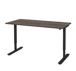 Verstelbaar Bureau E Ultra Zwart Verstelbaar Bureau E Ultra Zwart