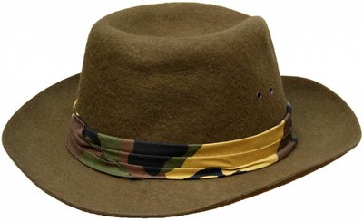 Vilten Hoed Groen - PING7 - A-kwaliteit - Hollands Prijsje